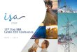 13th Itaú BBA LatAm CEO Conference - TheMediaGroupstatic.cteep.mediagroup.com.br/Arquivos/Download/2588-CEO-Confe… · 13th Itaú BBA LatAm CEO Conference M A I O | 2018 . Valor