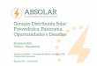 Geração Distribuída Solar Fotovoltaica: Panorama, Oportunidades e … · 1. Representar e promover o setor solar fotovoltaico no país e no exterior • Governo, empresas, mídia,