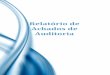 Relatório de Achados de Auditoria€¦ · RELATÓRIO DE AUDITORIA – LICITAÇÕES Objetivo: Definir os padrões gerais de elaboração de relatório relativo aos trabalhos de auditoria