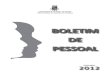 BOLETIM DE PESSOAL - Progep UFC · 2018. 4. 18. · boletim de pessoal 2012dezembro universidade federal do cearÁ prÓ-reitoria de gestÃo de pessoas