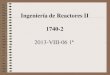 Ingeniería de Reactores II 1740-2depa.fquim.unam.mx/amyd/archivero/IR-II2013-08-061a_24593.pdf · 3. Los fenómenos de transferencia en la interfase gas-sólido 3.1 Cálculo de los