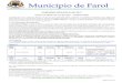 CONCURSO PÚBLICO Nº 001/2017 EDITAL DE ABERTURA N.º … · CONCURSO PÚBLICO Nº 001/2017 EDITAL DE ABERTURA N.º 001/2017 - CONSOLIDADO A Prefeita de Farol, Estado do Paraná,