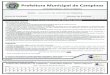 New Questões de Concursos - Prefeitura Municipal de Campinas · 2013. 12. 10. · O Caderno de Questões e o gabarito serão disponibilizados no site da Cetro Concursos () a partir