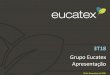 3T18 - Eucatexri.eucatex.com.br/wp-content/uploads/sites/61/2018/... · 5 Fonte: Estimativa Eucatex Evolução da Oferta e Demanda do Mercado de Painéis no Brasil – Trimestre Capacidade