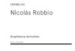 VERMELHO Nicolás Robbio · que abre a nova exposição individual de Nicolás Robbio, titulada Arquitetura da insônia. O “homem do guarda-chuva” é um nome dado a uma figura