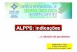 Porto Alegre 2015 ALPPS€¦ · operação em doença sincrônica, vável a progressão tumoral, ùmifígado doente, não há invasão por cançaram hipertrofia suficiente após a