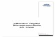 pHmetro Digital Microprocessado PG 20003 O pHmetro Digitail Microprocessado Gehaka modelo PG 2000, é um instrumento para laboratório, preciso, rápido, de fácil calibração e compacto,