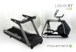 LINHA RT - Movement · conforto durante o treino Projeto ergonômico que simula de forma confortável o treinamento de cycling outdoor Ajustes intuitivos que tornam as regulagens