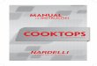 Manual - Nardelli Eletrodomésticos · 2017. 8. 24. · ra metálica fl exível com rosca 1/2” gás, conforme norma NBR 14177 (compri-mento máximo permitido é de 1,2 m), registro