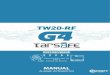 MN 010054 R01 TW20-RF G4 SITESecure Site 2020. 3. 11.¢  MANUAL ALARME AUTOMOTIVO Comunica£§££o sem fio