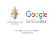 Passo a Passo para o acesso à Plataforma Google Sala de Aula · For Education Por que usar o Google? Produtos Recursos de ensino Página initial > Google Sala de Aula m Gerencie