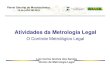 Atividades da Metrologia Legalinmetro.gov.br/painelsetorial/palestras/controle-metro...A RBMLQ (Rede Brasileira de Metrologia Legal e Qualidade) Painel Setorial de Mototaxímetro 19
