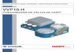 Vivace Process Instruments - Manual VVP10-H PT ... A Vivace Process Instruments garante o funcionamento