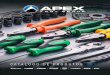CATÁLOGO DE PRODUTOS 2017 - Apex Tool Group · 2017. 7. 27. · mais de 25 plantas, estando presente em mais de 30 países de todos os continentes e proporcionando o que há de melhor
