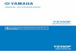 MANUAL DO PROPRIETÁRIO - Yamaha Motor · Parabéns pela compra de uma Yamaha série YZ. Este modelo é a definição de uma vas-ta experiência da Yamaha na produção de motocicletas