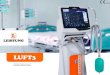 LUFT3 · O ventilador pulmonar para Unidades de Terapia Intensiva (UTI) LUFT3, conta com tecnologia touch screen integrada de 17’’ e oferece uma gama completa de modos ventilatórios,