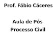 Aula de Pós Processo Civil - Faculdade Legale · 2020. 5. 21. · Processo Civil Aula de Pós Prof. Fábio Cáceres. PETIÇÃO INICIAL –ARTIGOS 319 + 330, PARÁGRAFOS 2º E 3º
