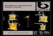 BOMBAS MANUAIS PARA ÓLEO - Bozza...ciclo. 8032-1 - Bomba manual para óleo com balde oval metálico de 22 litros, ideal para transferência em caixa de câmbio, diferencial e direção