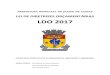 LEI DE DIRETRIZES ORÇAMENTÁRIAS LDO 2017transparencia.duquedecaxias.rj.gov.br/.../leis/ldo_2017.pdf · 2018. 7. 28. · financeiro de 2017 serão estruturadas de acordo com o Plano