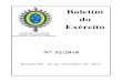 Boletim do Exército...BOLETIM DO EXÉRCITO Nº 52/2018 Brasília-DF, 28 de dezembro de 2018 ÍNDICE 1ª PARTE LEIS E DECRETOS Sem alteração. 2ª PARTE ATOS ADMINISTRATIVOS COMANDANTE
