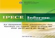 IPECE - Instituto de Pesquisa e Estratégia Econômica do ......A análise dos primeiros resultados da pesquisa de orçamentos familiares - POF do IBGE de 2017-2018, publicada no final