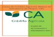 Salvaterra de Magos, CRL...Página 2 Plano de Actividades e Orçamento 2017 Caixa de Crédito Agrícola Mútuo de Salvaterra de Magos, CRLgos, CRL ÍNDICE CONVOCATÓRIA 3 PLANO DE