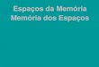 Espaços da Memória Memória dos Espaçosgrupothac.weebly.com/.../mod_iii_-_espaos_da_memria.pdfPaulo Mendes da Rocha Museu da Língua Portuguesa 2004-2006 São Paulo Teodoro González