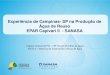Experiência de Campinas- SP na Produção de Água de Reúso ... · EPAR Capivari II - SANASA Espaço Consórcio PCJ – 8º Fórum Mundial da Água Painel 7 – Sistemas de Tratamento