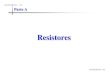 Resistores › correnteca › Aula28- Resistores.pdfsmd. ELETROTÉCNICA - 8 /58. ELETRICIDADE - 8/58. Resistores Tipos de resistores: Resistores ... D x V D Diodo zener Diodo convencional