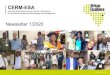 Newsletter 1/2020 - uol.de · 2020. 1. 20. · Consultative Forum of the Deans, Schools of Education in Kenia 14 Pre-Primary Teachers’ Workshop 15 Second Postgraduate Workshop at