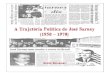 A Trajetória Política de José Sarney (1950-1970) · 2019. 8. 23. · José Sarney, dos anos de 1950 a 1970. Começando com o momento que ele adentra a política no Maranhão e