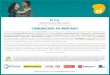 COMUNICADO AO MERCADO - Globo · 2019. 11. 22. · COMUNICADO AO MERCADO Nos termos do disposto na Instrução da Comissão de Valores Mobiliários (“CVM”) nº 358, de 03 de janeiro