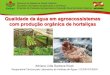 Qualidade da água em agroecossistemas com produção orgânica …wp.ufpel.edu.br/consagro/files/2012/05/KLOCK-Adriana... · 2012. 5. 17. · ANVISA - Resolução da Diretoria Colegiada