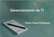 Governança de TI - Paulo Artes Gerenciamento de TI.pdf · • Coletar métricas de processo e de resultados da TI • Focar as competências essenciais do negócio que devem ser
