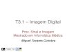 T3.1 Imagem Digital - DCC · 2016. 5. 13. · PSI 15/16 - T3.1 - Imagem Digital Ruído Sal e Pimenta • Consiste em considerar que um valor pode aleatoriamente mudar para 0 ou para