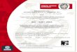 Certificate BR022958 # Item 1-1FBU0JX-PORT · 2018. 4. 30. · BRASKEM S/A. (CLORO SODA BA/AL E TERMINAL AL) Rua Lemos Monteiro, 120, Butantã, 05501-050 - São Paulo /SP Brasil Bureau