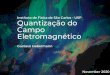 Quantização do Campo Eletromagnéticostrontium/Teaching/Material2020-2...campo eletromagnético entre as placas e no espaço exterior, interpretadas como processos espontâneos de
