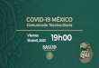 COVID-19 MÉXICO Comunicado Técnico Diario...*Datos preliminares, corte de información al 15 abril 2021, 21:00 h. Avance diario (dosis)* 508,745 Dosis aplicadas reportadas, 15 abril