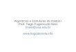 Algoritmos e Estruturas de Dados I Prof. Tiago Eugenio de ... Algoritmos e Estruturas de Dados I Prof