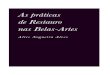 As práticas de Restauro nas Belas-Artes · 2019. 7. 3. · de uma intervenção de Conservação e Restauro, apoiados em matérias leccionadas noutras disciplinas como as Práticas