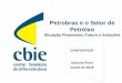 Petrobras e o Setor de Petróleo - Microsoft · 2016. 6. 17. · A dívida da Petrobras em dezembro de 2015 era de R$ 502 bilhões, com R$ 280 bilhões vencendo entre abril 2016 e