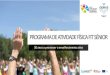 PROGRAMA DE ATIVIDADE FÍSICA FIT SÉNIORredemunicipiossaudaveis.com/files/iniciativas/apresentac... · 2021. 4. 16. · PROGRAMA DE ATIVIDADE FÍSICA FIT SÉNIOR 30 anos a promover
