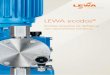 LEWA ecodos · 2019. 2. 22. · LEWA ecodos — Introdução 01 É adequada para praticamente todas as tarefas de dosagem e bombeamento na faixa de baixa pressão até 20 bar. Seu