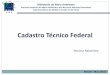 Cadastro Técnico Federal - simepetro.com.br