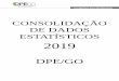 CONSOLIDAÇÃO DE DADOS ESTATÍSTICOS 2019
