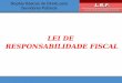 LEI DE RESPONSABILIDADE FISCAL - campinas.sp.gov.br