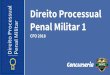 Direito Processual Militar Penal Militar 1