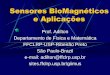Sensores BioMagnéticos e Aplicações