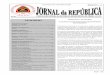 PUBLICAÇÃO OFICIAL DA REPÚBLICA DEMOCRÁTICA DE …
