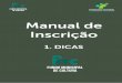 Manual de Inscrição - Governo do Estado de São Paulo